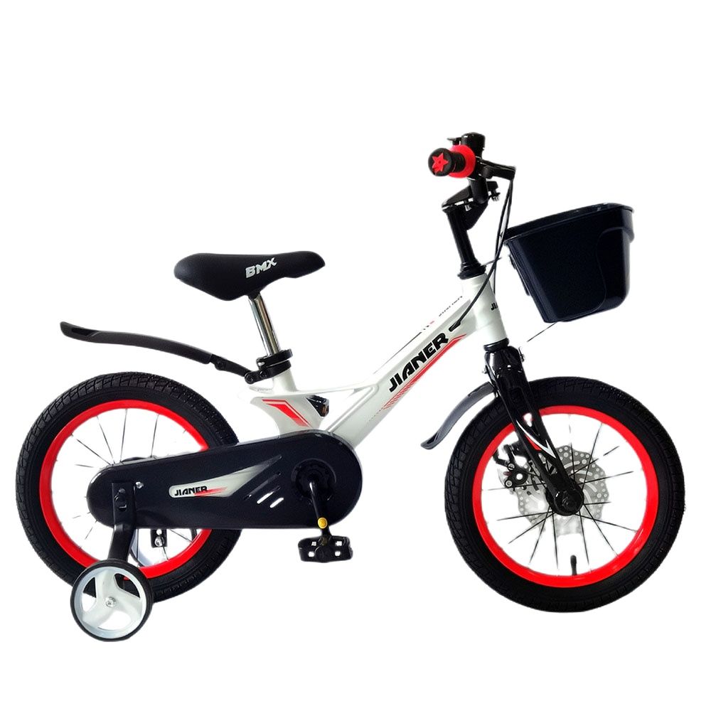 어린이용 마그네슘 합금 자전거, 훈련 바퀴, 더블 디스크 브레이크, 어린이용 야외 자전거, 16 인치